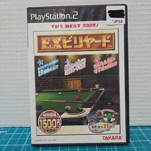 EX Billiards - Takara Sony PlayStation 2 PS2 Japan Import NTSC-J US